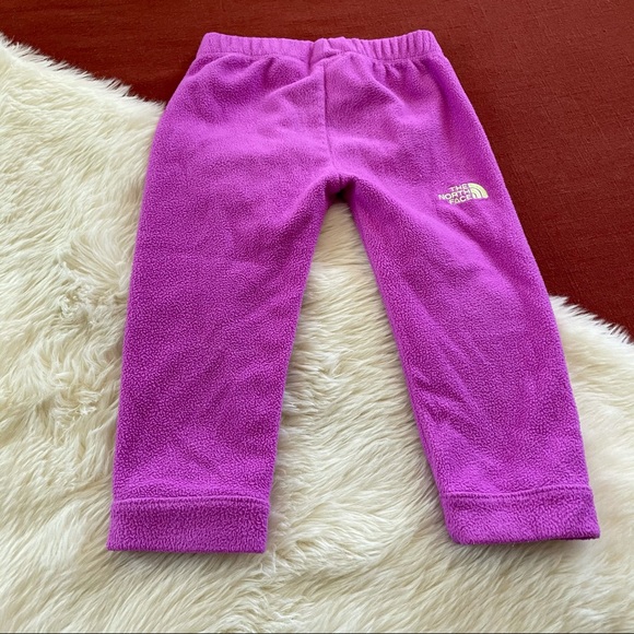 The North Face Other - The north face purple fleece pants sz.12-18 months